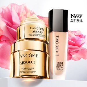 Lancome 惊喜好价💥新版持妆粉底€29(原€52) 黄1白有货 | 菁纯眼霜