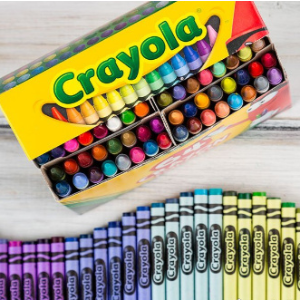 Crayola 宝贝宅家不无聊 64色蜡笔$4.27、48色彩铅$9