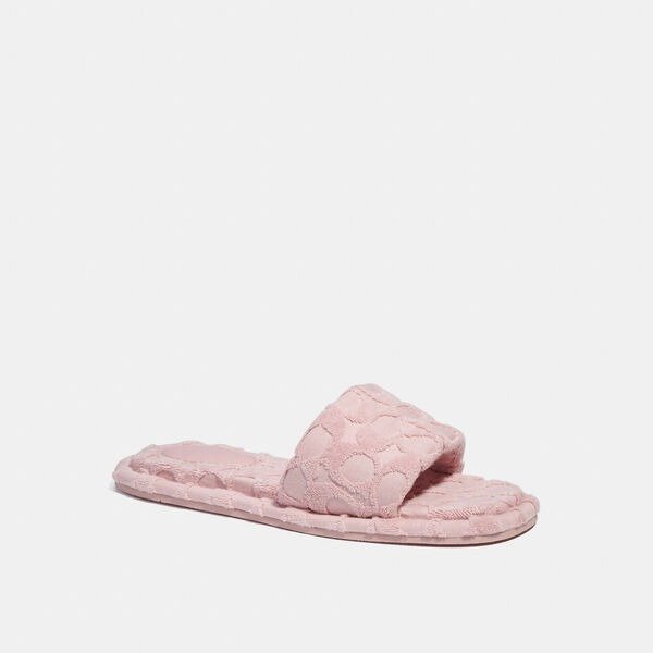 裸粉色拖鞋