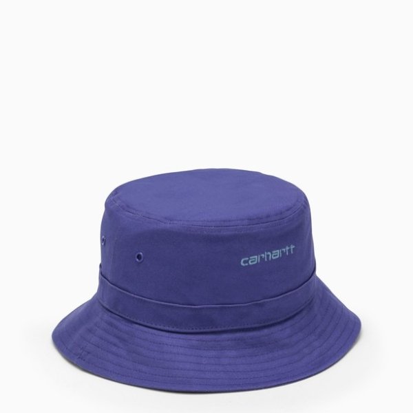 紫色logo渔夫帽