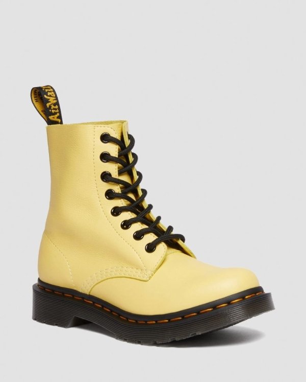 1460 Pascal 黄色马丁靴