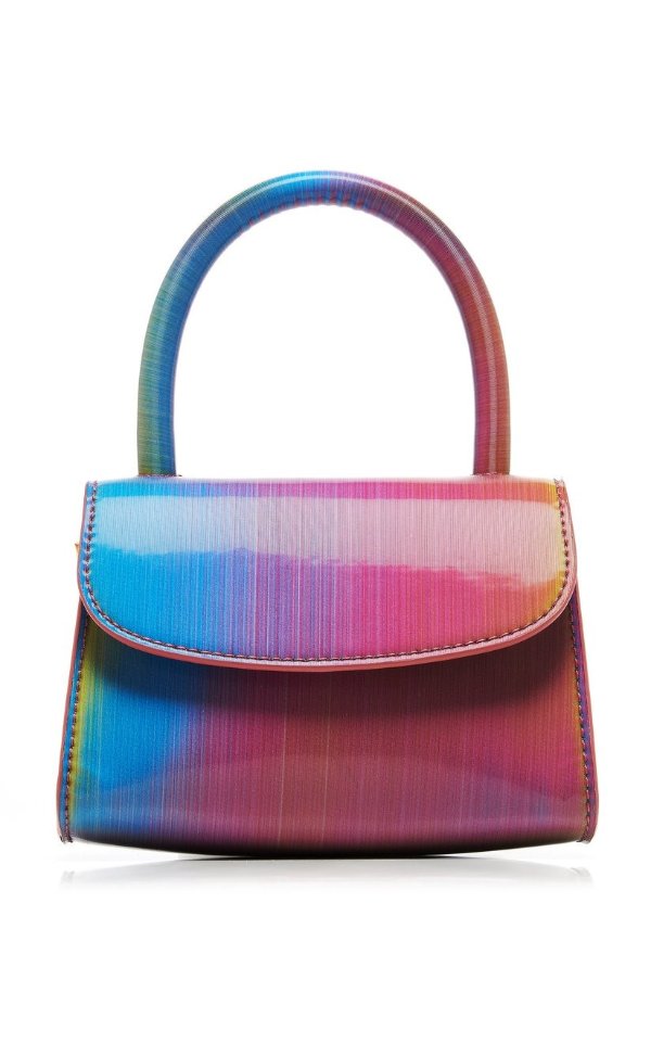 Rainbow Top Handle Bag