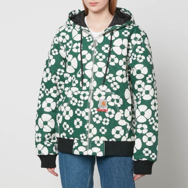 Marni X Carhartt 花花夹克