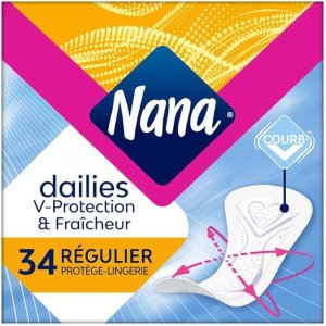 Nana订阅或满4件9.5折护垫 34片