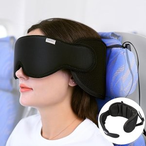 SARISUN 带眼罩旅行枕 舒适度next level，睡觉不再摇头晃脑