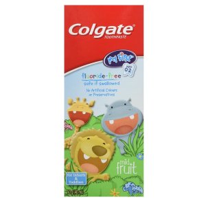 Colgate 高露洁宝宝无氟牙膏40ml 可吞咽配方 适合0-2岁宝宝