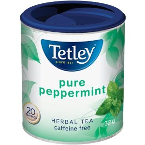 Tetley不含咖啡因纯薄荷茶 20包