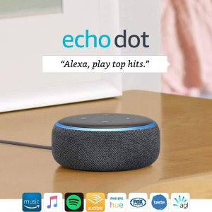 Echo Dot 第三代 智能语音音箱 支持Alexa