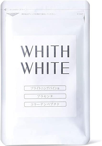 WHITH WHITE 美白丸 60粒