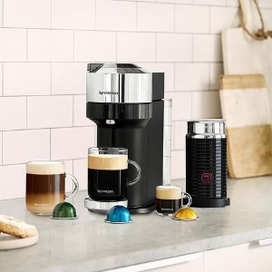Nespresso Vertuo 系列胶囊咖啡机 可使用3种尺寸胶囊