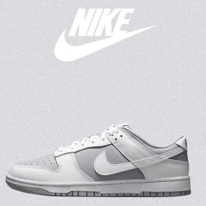 Nike Dunk Low 极简灰白 大童码上线  清冷格调 低饱和的美