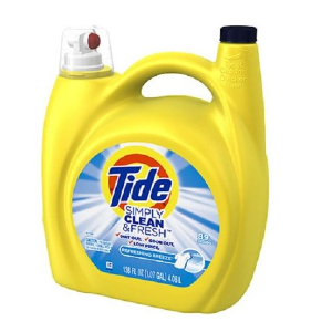 Tide Simply Clean & Fresh 洗衣液，4.08升