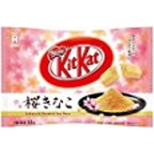 Nestle雀巢Kitkat樱花季限定，樱花＋黄豆口味