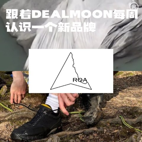 ⛰️山系新晋顶流跟着DEALMOON每周认识一个新品牌：ROA