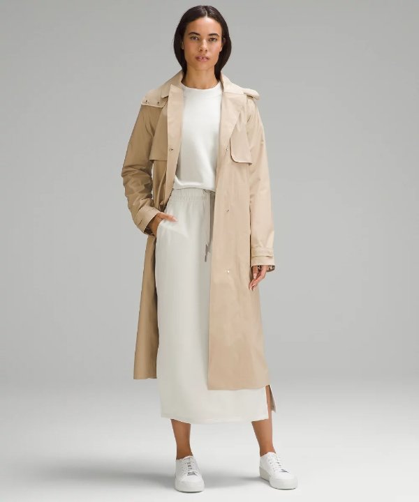 Lululemon Always There Trench 风衣