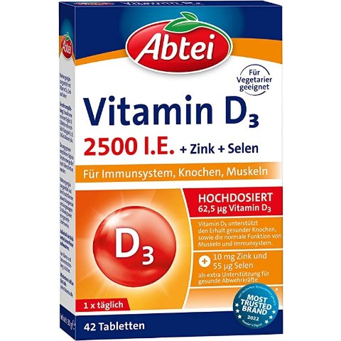 Vitamin D3 补充剂