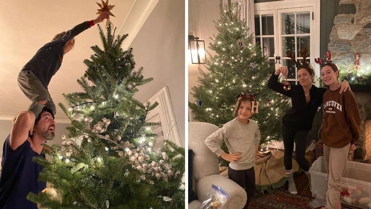 围观！加拿大第一夫人分享总理特鲁多家今年如何装饰圣诞树！