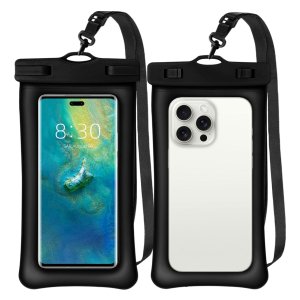 WinkleStar 7.2英寸 通用防水可漂浮手机保护袋 2件套