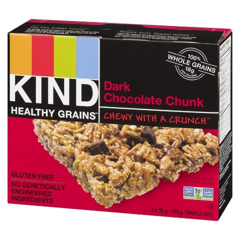 Healthy Grains™ 黑巧克力块棒