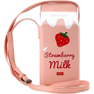 果汁牛奶包 可爱系少女出街单肩包 多款式选择
