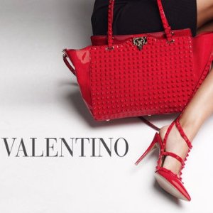 Valentino 全场双十一热卖，收经典款铆钉鞋、铆钉包