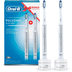 Oral-B Pulsonic Slim 1900 电动牙刷1+1支装 6.4折+新用户€15