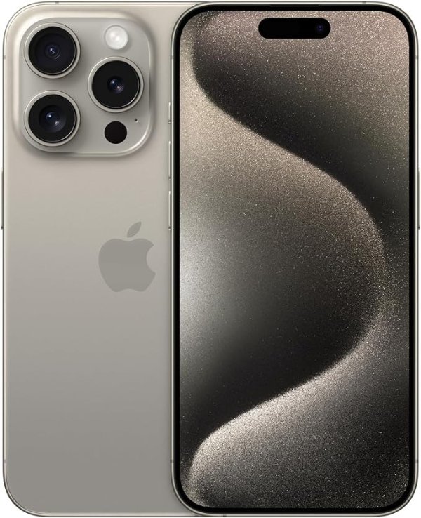 iPhone 15 Pro (256 GB) - 原色钛金属