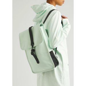 rains薄荷绿双肩包
