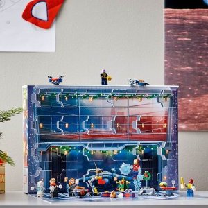 史低价：LEGO 城市组 圣诞倒数日历 349颗粒，买一天都可以是圣诞