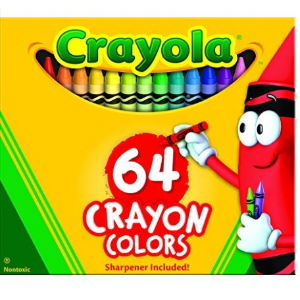Crayola 64色彩色蜡笔
