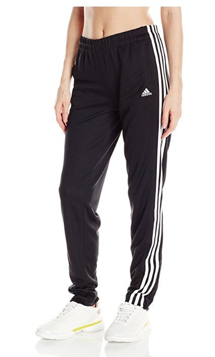 amazon.com 现有adidas 女款t10三条杠经典运动长裤低至7折,现价$29.