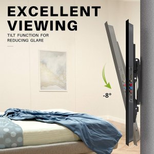史低价：USX 37-70英寸 壁挂式可倾斜电视支架 节省室内空间