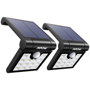 闪购：Mpow 14 LED 太阳能防水运动感应灯2件套
