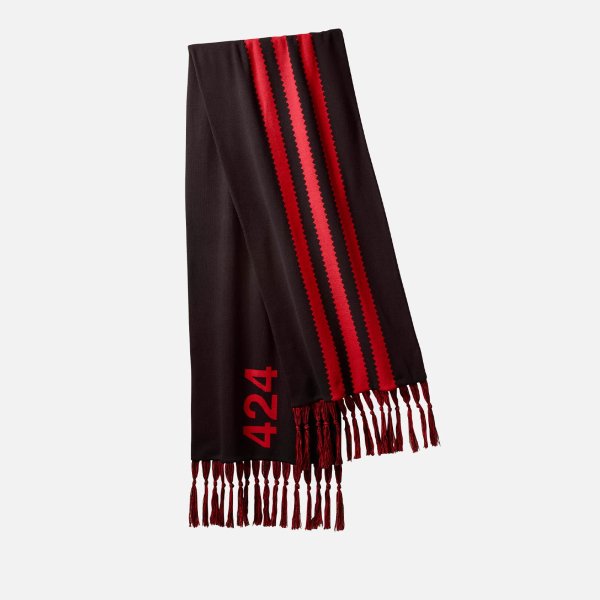 围巾 - Black/Red