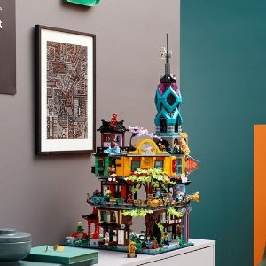 新品上市：LEGO 幻影忍者 城市花园 71741，2/1上市