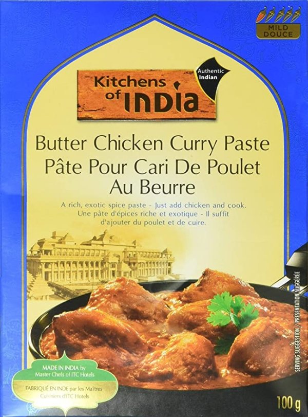 印度咖喱鸡肉酱 100g x6