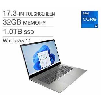 ENVY 17.3 in.触屏笔记本( i7-13700H - 32GB RAM, 1TB SSD)