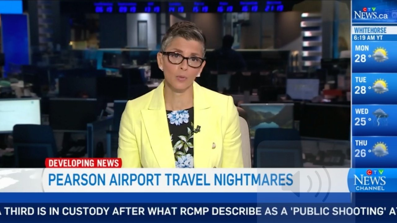 加拿大各航线和机场，在全球延误名单中光荣上榜！更有乘客在皮尔逊机场等待14小时后，被告知航班取消...