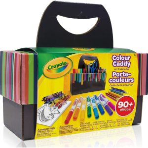 Crayola 儿童美术用品90件套装 含24支蜡笔、18支彩铅等