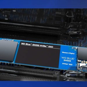 史低价：西数 WD Blue SN550 500GB PCle3.0 x4 NVMe 固态硬盘