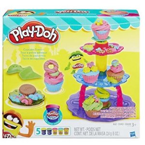 Play-Doh 培乐多杯子蛋糕塔橡皮泥玩具组