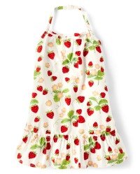 草莓连衣裙
