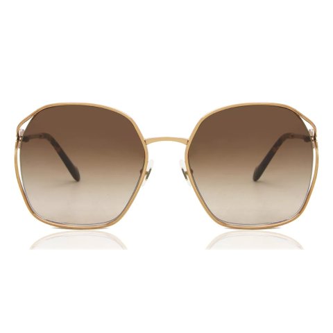 Miu Miu 茶色细框墨镜