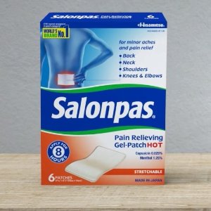 史低价：Salonpas 日本撒隆巴斯 止痛凝胶热贴 6片装