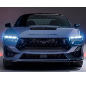 2024 Ford Mustang 亮相 经典V8动力配上犀利外观和超大联屏