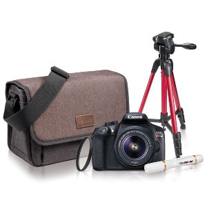 Canon Rebel T6相机套装 限时优惠 配件一应俱全
