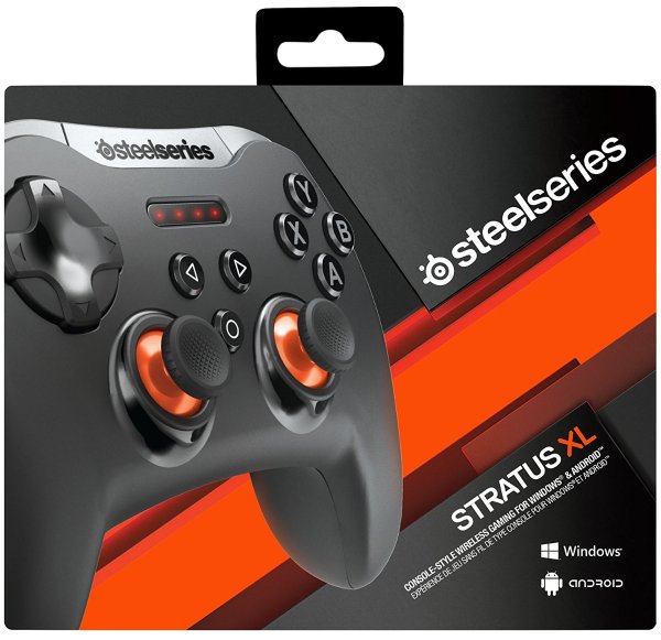 amazon.com 现有 steelseries stratus xl 蓝牙无线手柄,现价$28.