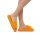 RESORT SPONGE SLIPPERS | TANGERINE