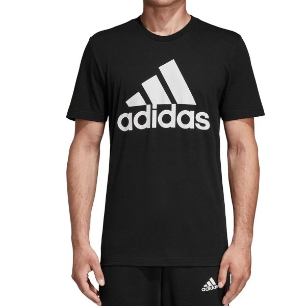 Adidas 男士经典纯棉logo T恤