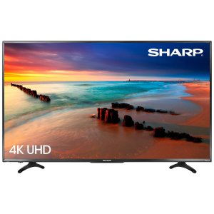 50'' Sharp 4K UHD HDR LED 高清智能电视 平价好选择